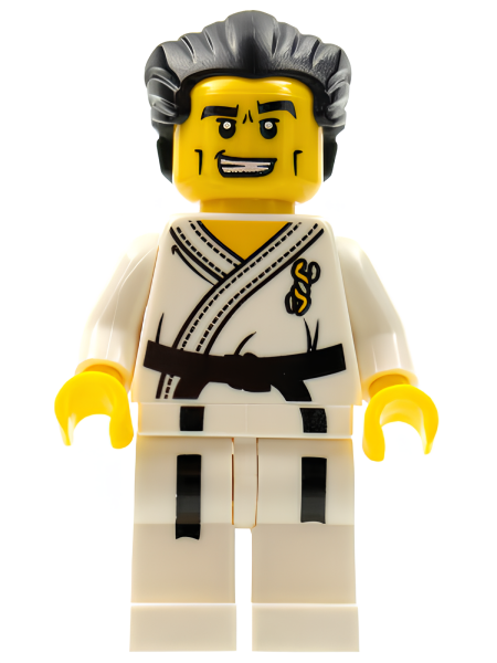 Минифигурка LEGO Karate Master, Series 2 col030 U